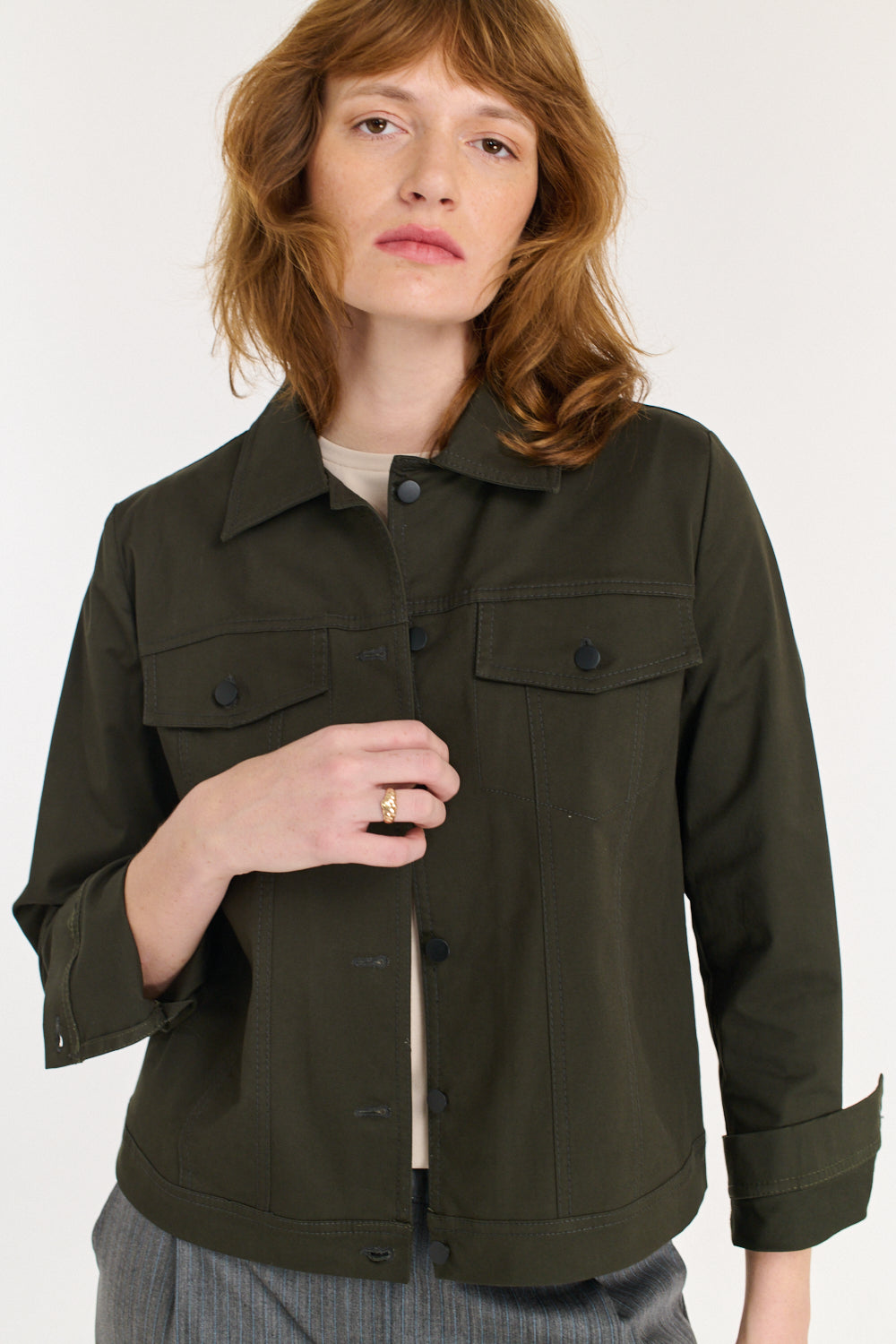 Denim Jacket 2 in Black