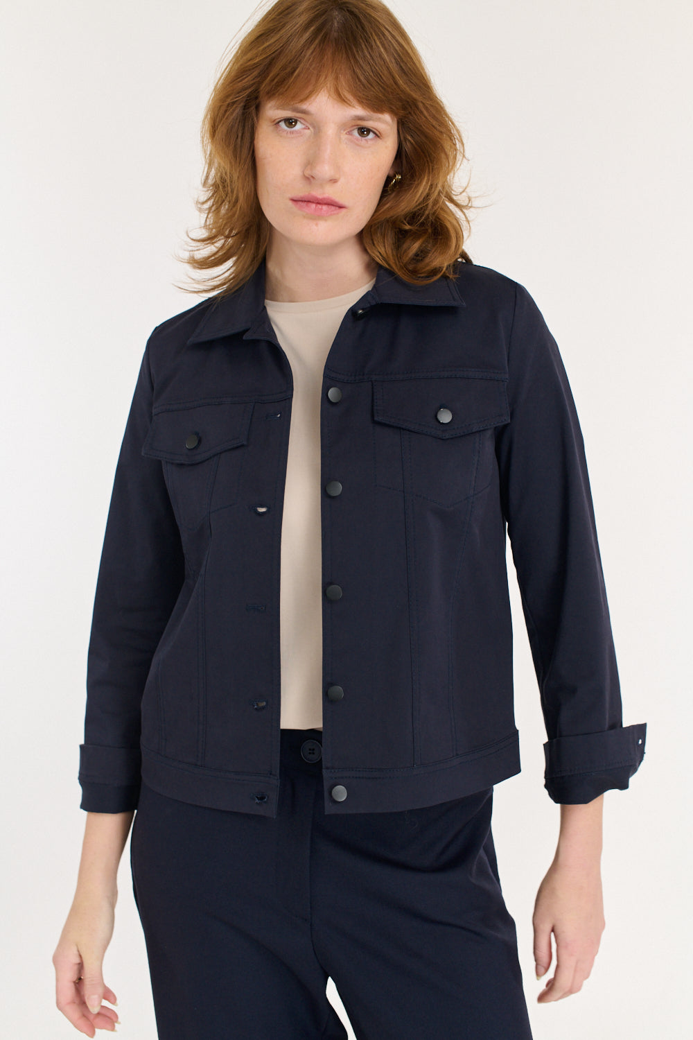 ג'קט DENIM 1 בכחול כהה