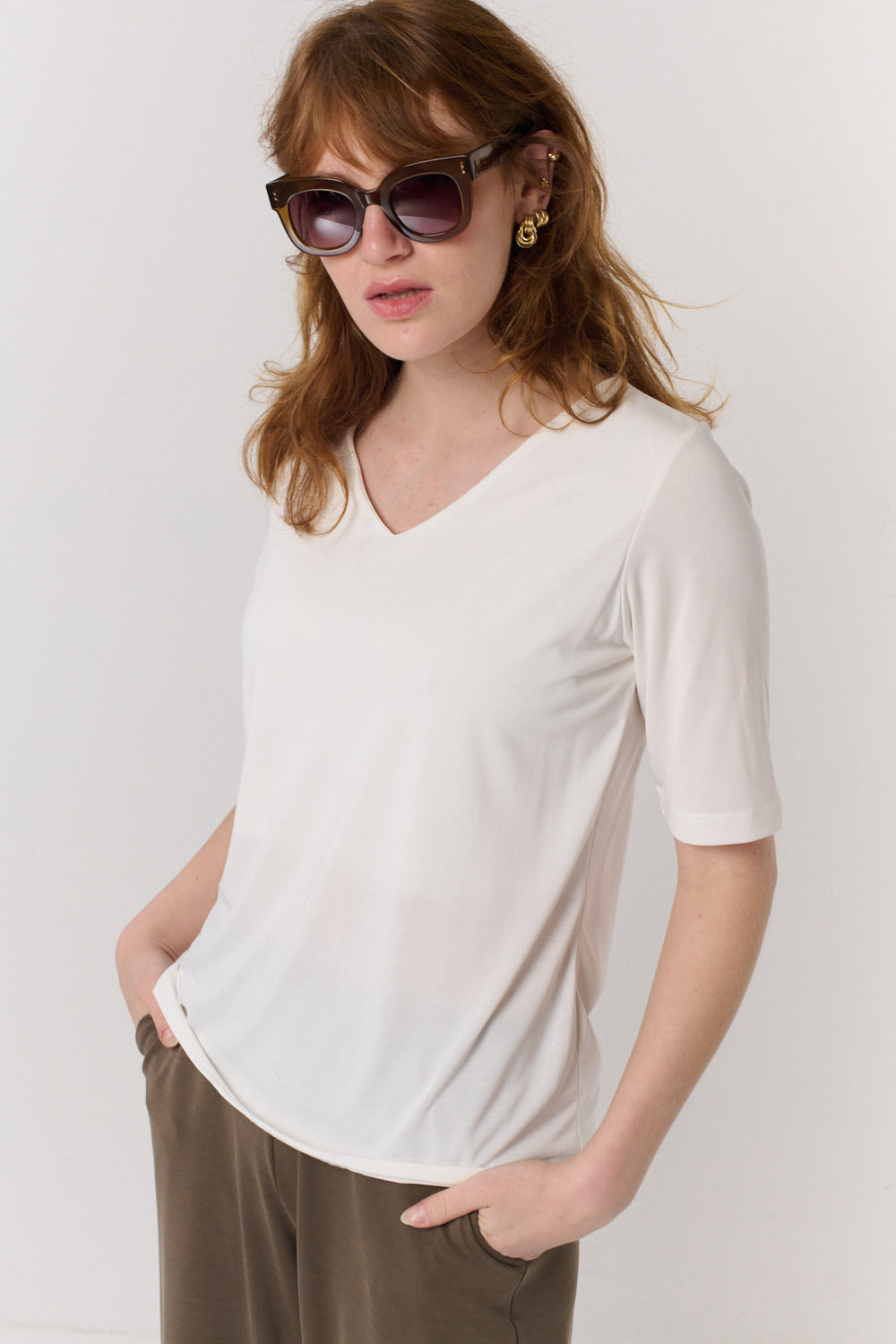 חולצה Norma בלבן