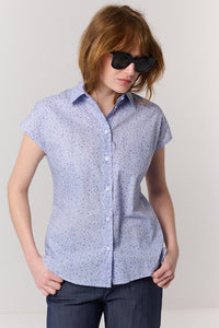 חולצה מכופתרת Victoria בדפוס 4