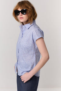 חולצה מכופתרת Victoria בדפוס 4