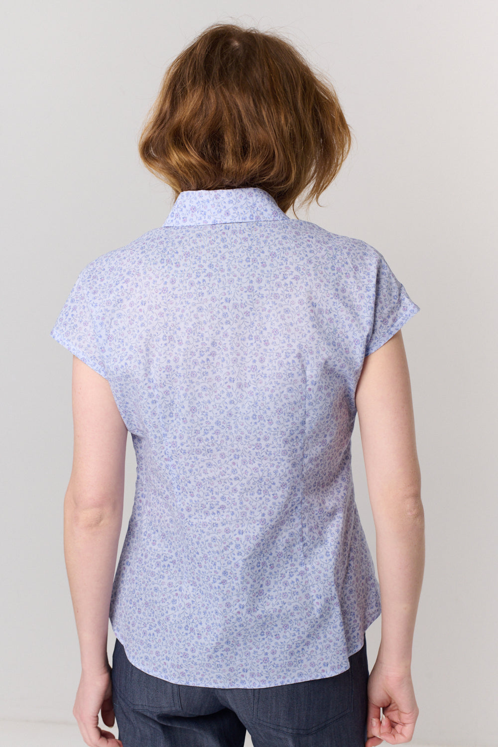 חולצה מכופתרת Victoria בדפוס 4