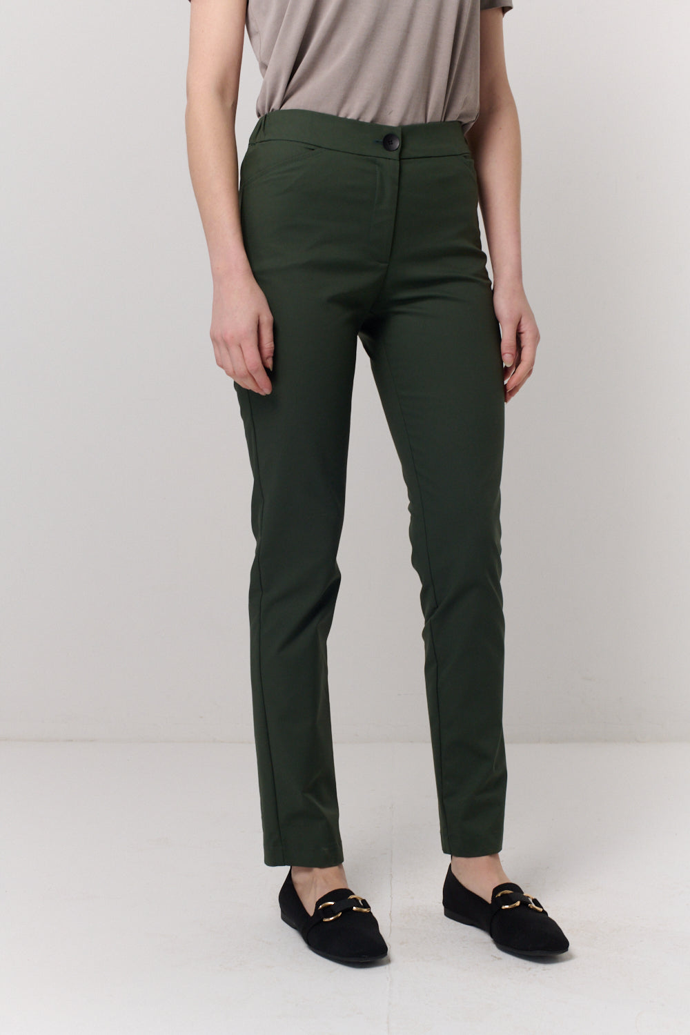 מכנסיים Flaneur Long 2 בירוק בקבוק מעושן - Flo by Ella Braitman