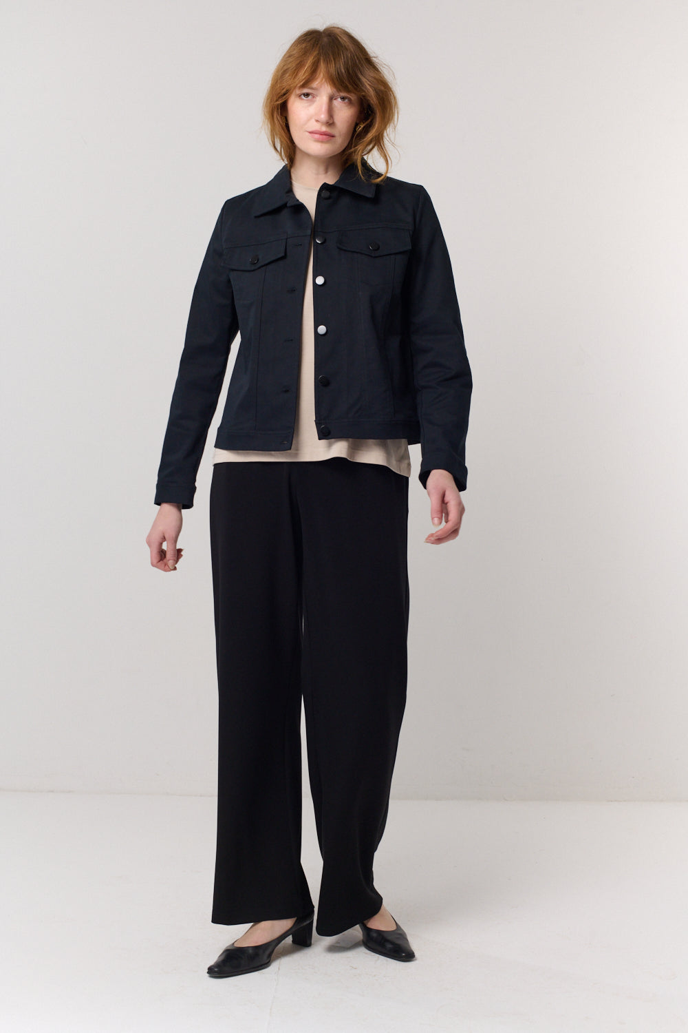 ג'קט DENIM 1 בשחור - Flo by Ella Braitman