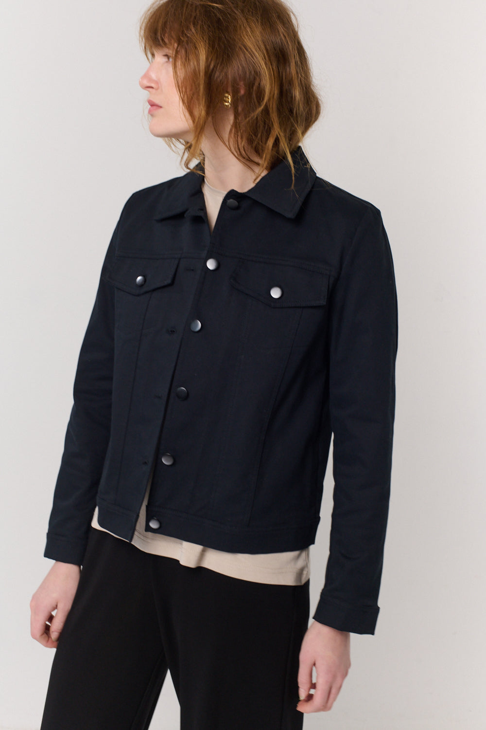 ג'קט DENIM 1 בשחור - Flo by Ella Braitman