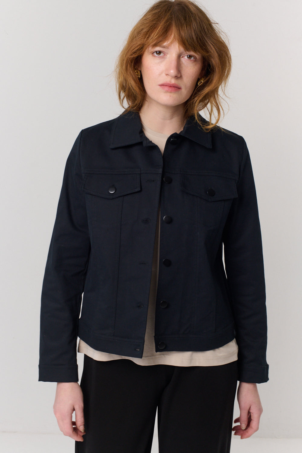 ג'קט DENIM 1 בשחור - Flo by Ella Braitman