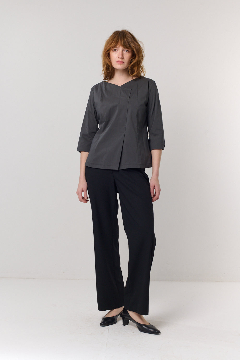 חולצה Linea בירוק אפרפר - Flo by Ella Braitman