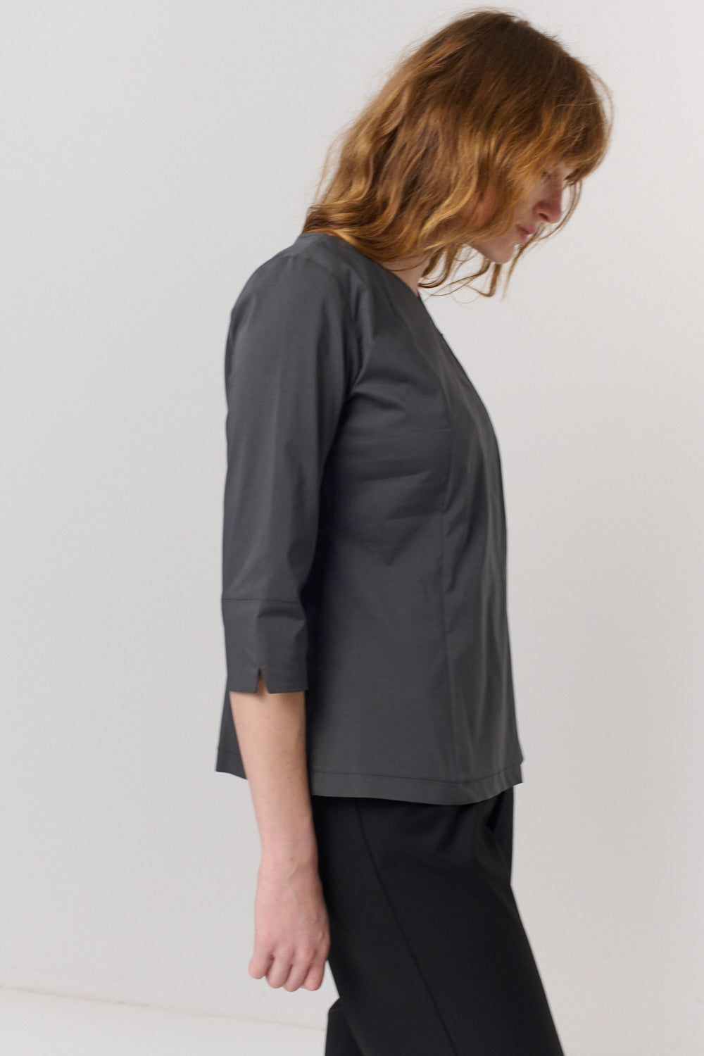 חולצה Linea בירוק אפרפר - Flo by Ella Braitman