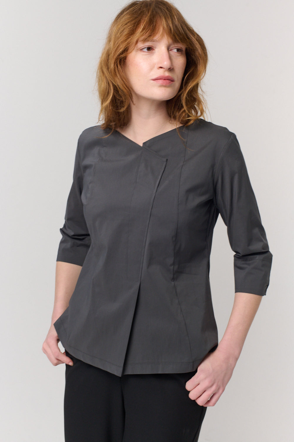 חולצה Linea בירוק אפרפר - Flo by Ella Braitman