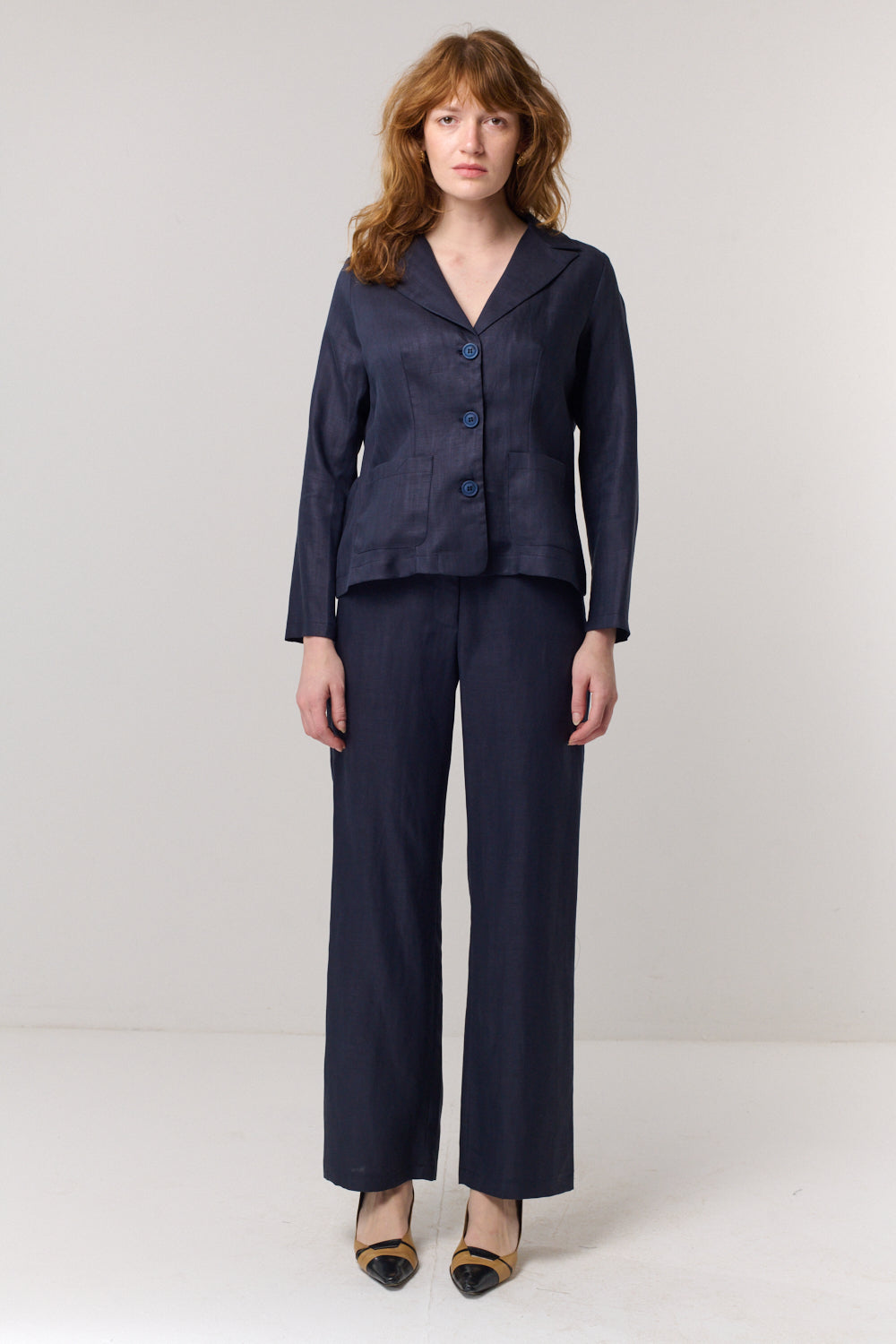 ג'קט Rapsody בכחול כהה