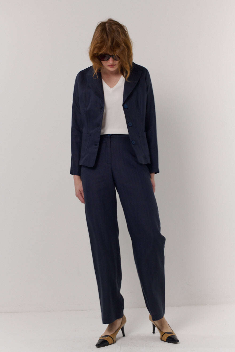 מכנסיים Rapsody בכחול כהה