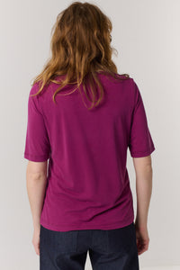 חולצה Norma בפוקסיה כהה