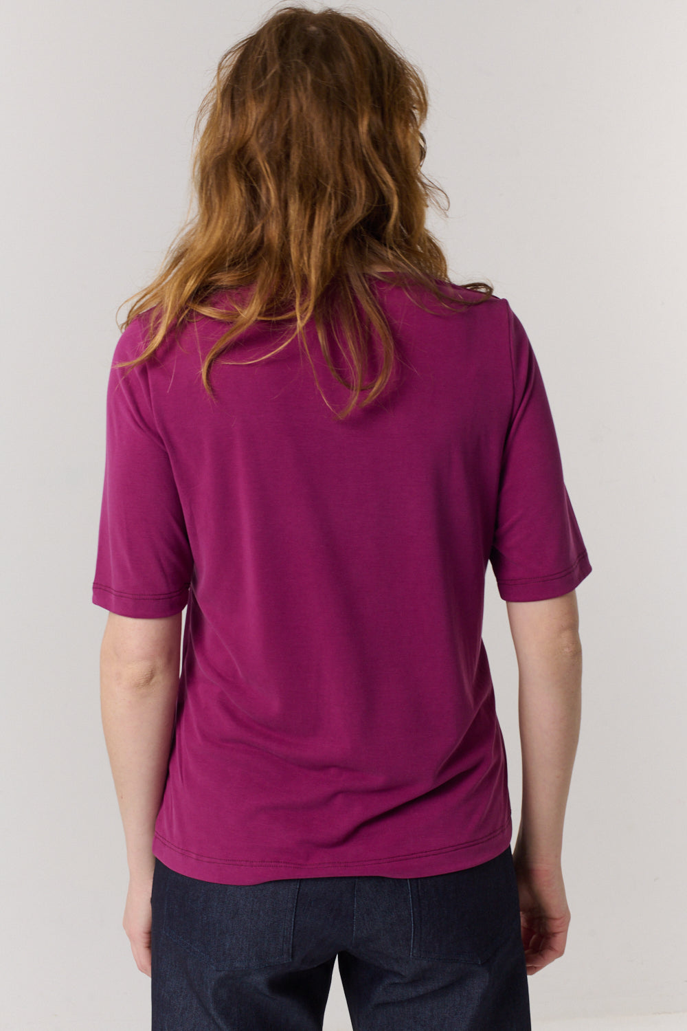 חולצה Norma בפוקסיה כהה