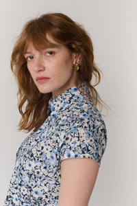 חולצה מכופתרת Victoria בדפוס 3