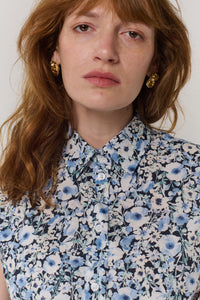 חולצה מכופתרת Victoria בדפוס 3