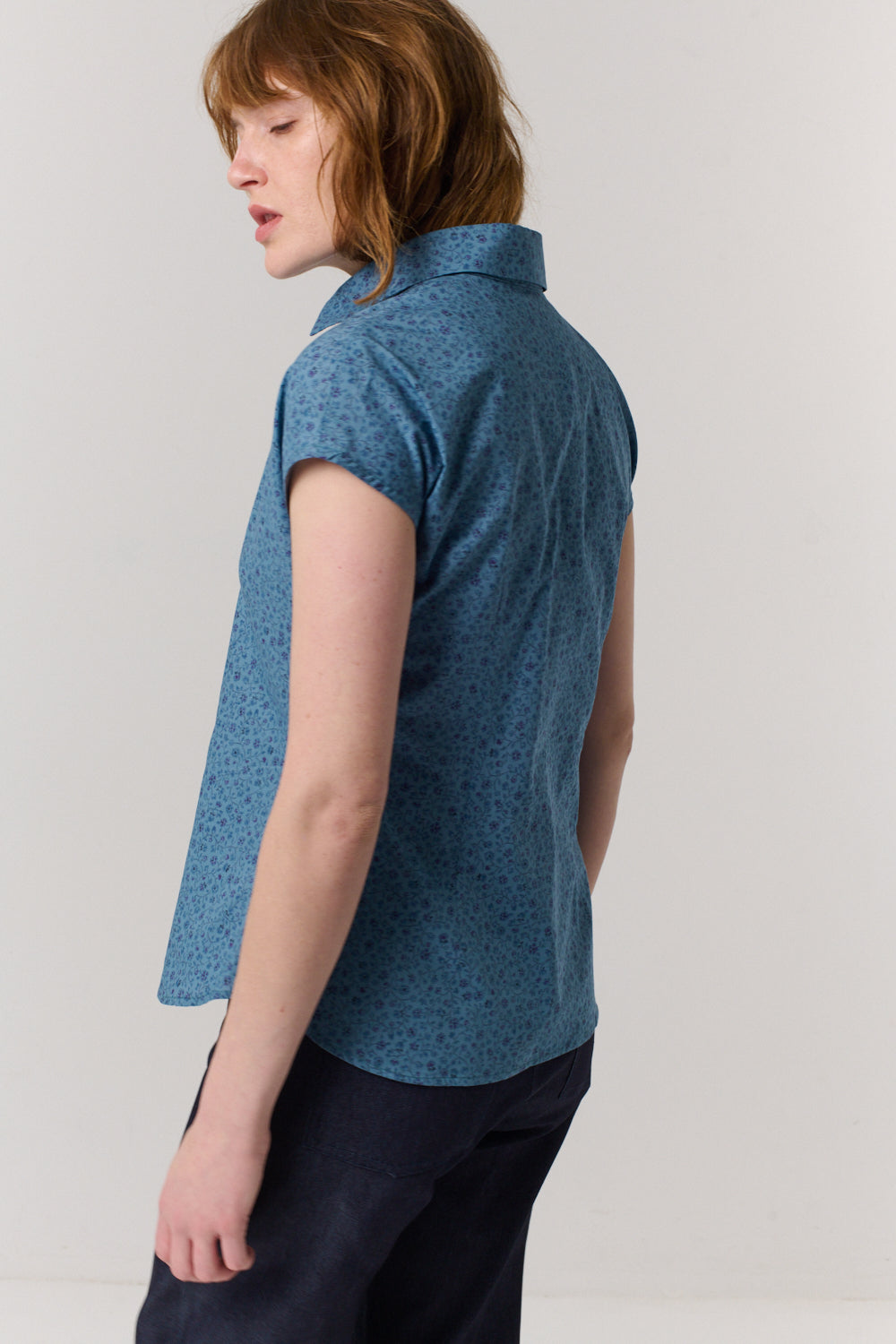 חולצה מכופתרת Victoria בדפוס 2