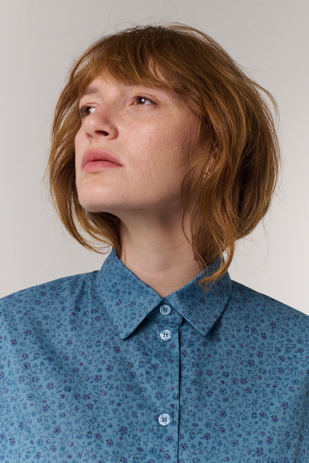 חולצה מכופתרת Victoria בדפוס 2