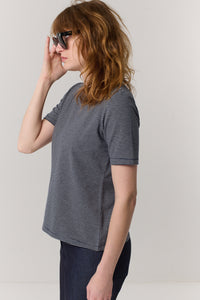 חולצה Nellie בכחול כהה-אפור - Flo by Ella Braitman