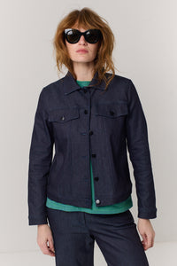 ג'קט DENIM 1 בכחול כהה - Flo by Ella Braitman