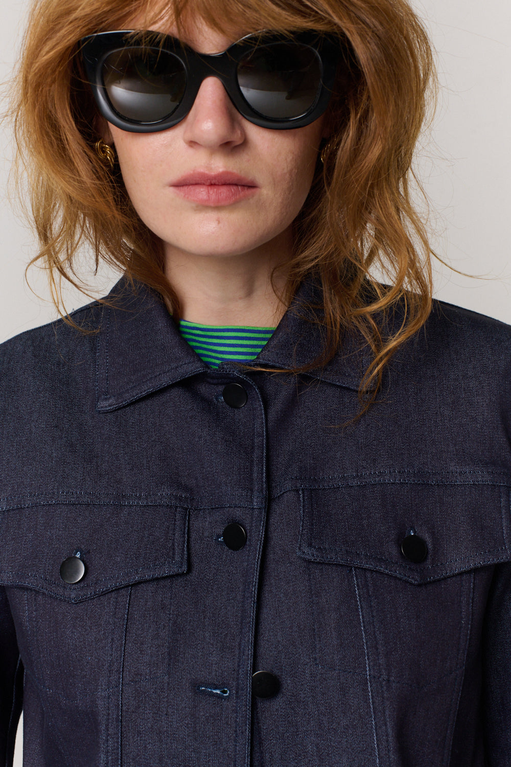 ג'קט DENIM 1 בכחול כהה - Flo by Ella Braitman